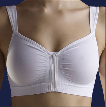 Anna Seamless Post-Op Bra White